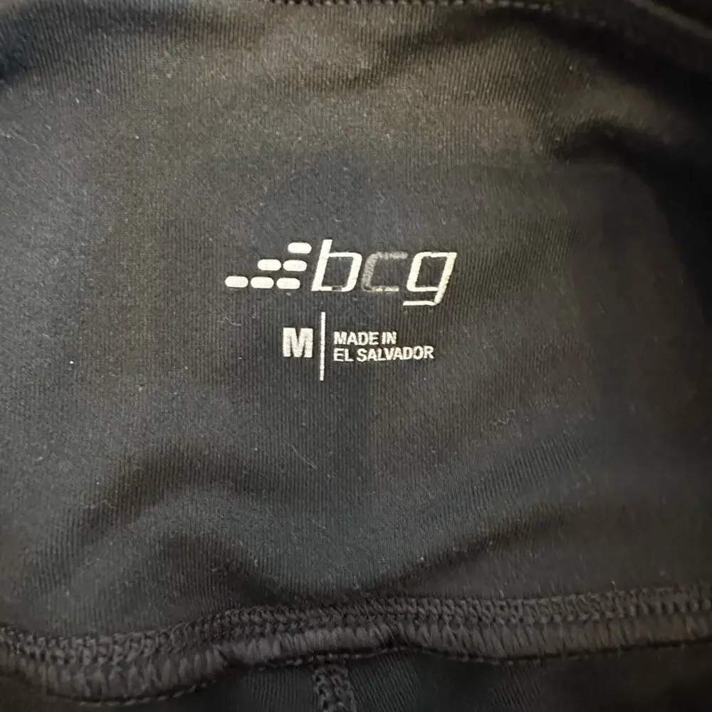 EUC- BCG Moto Leggings with mesh cutouts